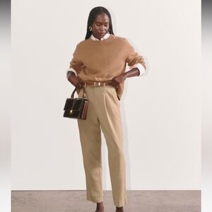 NWT The Draper Tapered Pant in Buttersmooth in Ash Brown (Khaki)